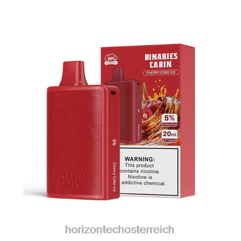 04H4N54 HorizonTech Binaries Cabin Einweg 20mlKirsch-Cola-Eis