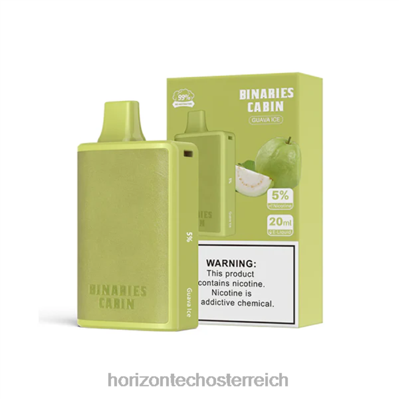 04H4N58 HorizonTech Binaries Cabin Einweg 20mlGuaveneis