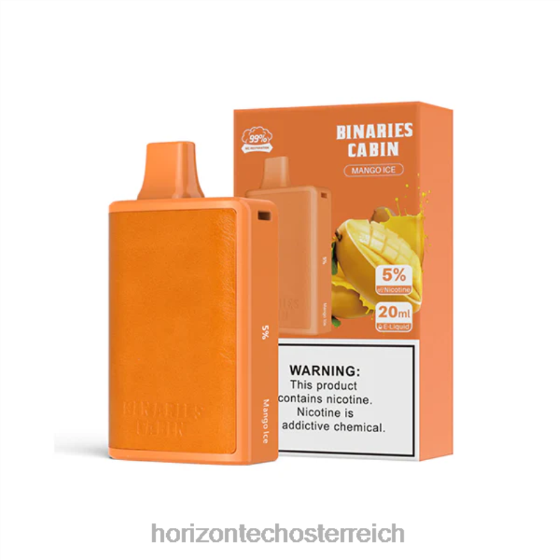 04H4N61 HorizonTech Binaries Cabin Einweg 20mlMango-Eis