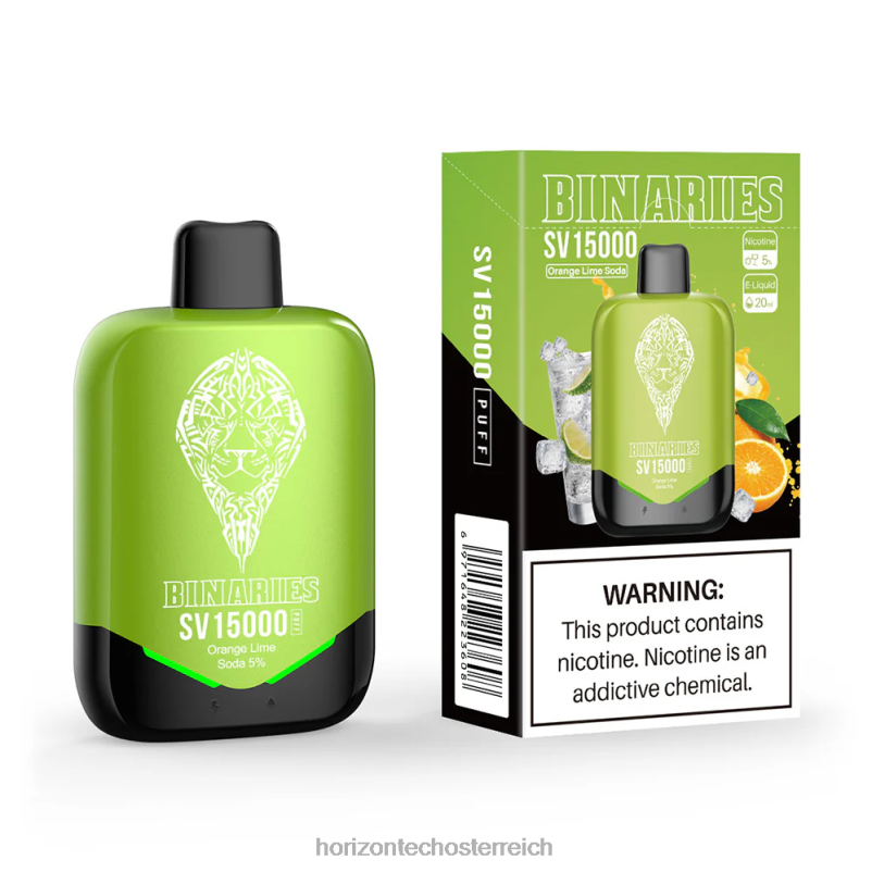 04H4N91 HorizonTech Binaries Cabin Einweg-SvOrangenlimonade