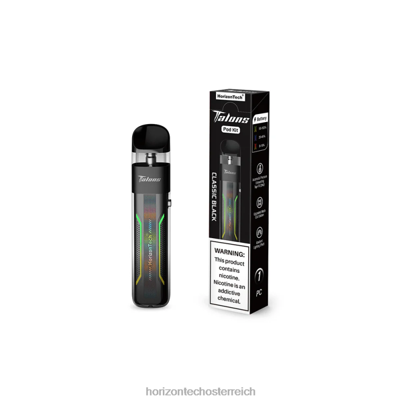 04H4N20 HorizonTech Talons Pod-Systemklassisches Schwarz