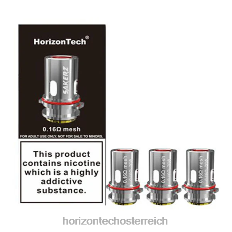 04H4N158 HorizonTech Sakerz Spulen (3er-Pack)Mesh 0,16 Ohm (3er-Pack)