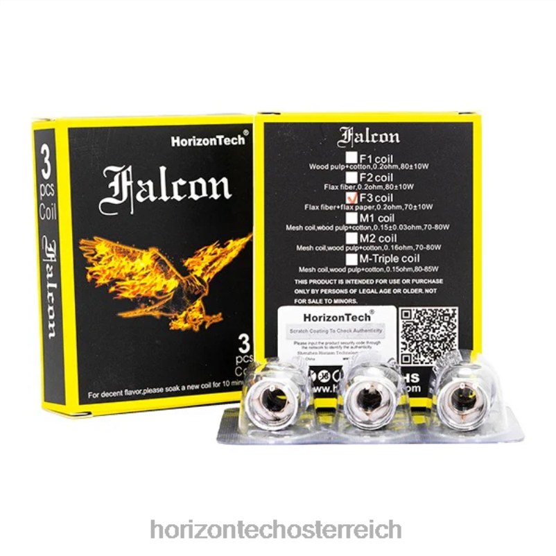 04H4N161 HorizonTech Falcon Spulen (3er-Pack)f3 Spule 0,2 Ohm